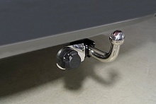 Фаркоп регулирующийся с типом шара E нерж. для Haval H5 II