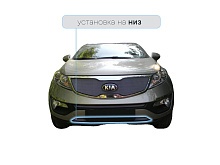 Защитная сетка радиатора низ для Kia Sportage III
