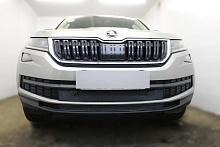 Комплект сеток black верх и низ 2 части для Skoda Kodiaq I