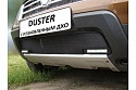 Защитная сетка радиатора, с вырезом под ДХО для Renault Duster I
