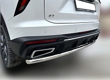 Защита заднего бампера d53 мм для Haval F7 II