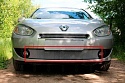 Защитная сетка радиатора низ для Renault Fluence I