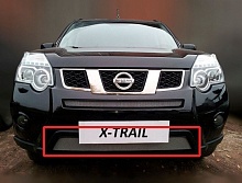 Защитная сетка радиатора низ для Nissan X-Trail II Рестайлинг