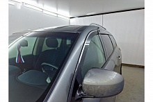 Дефлекторы окон 2D с хром накладками 6 шт. для Nissan Pathfinder IV