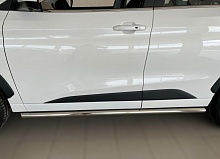 Пороги труба d53 мм для JAC JS6