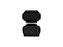 Защита картера (2 части) для Cadillac Escalade III