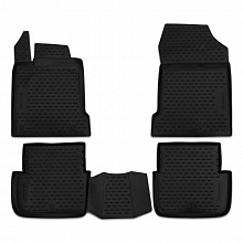 Коврики в салон полиуретан 4шт для Renault Latitude I Рестайлинг