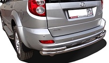 Защита заднего бампера угловая d60 мм для Great Wall Hover H5
