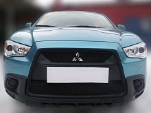 Комплект сеток black верх 2 части и низ для Mitsubishi ASX I