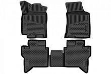 Коврики 3D в салон полиуретан 4 шт для JAC T9 I 