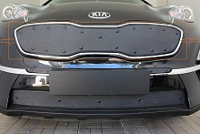 Зимняя заглушка радиатора к съемной сетке верх для Kia Sportage IV Рестайлинг