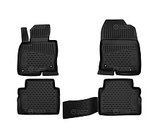 Коврики 3D в салон полиуретан 4 шт для Mazda CX-5 II Рестайлинг