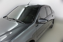 Дефлекторы окон 2D 6 шт (для кузова седан и хэтчбек) для LADA (ВАЗ) Granta I Рестайлинг