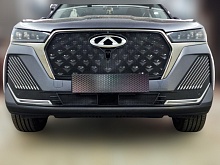 Комплект сеток black верх и низ 2 части для Chery Tiggo 7 Pro Max I Рестайлинг