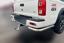 Защита заднего бампера угловая d60 мм для JAC T8 PRO