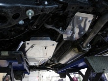 Защиты комплект (картер и КПП, бак, задний дифференциал) для Toyota RAV4 IV (XA40)