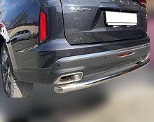 Защита заднего бампера d60 мм для EXEED VX I
