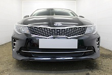 Защитная сетка радиатора низ для Kia Optima IV Рестайлинг