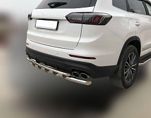 Защита заднего бампера двойная с перемычками d60/42 мм для Xcite X-Cross 8 I