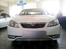 Защитная сетка радиатора низ для Daewoo Gentra II