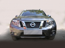 Защитная сетка радиатора верх для Nissan Terrano III (D10)