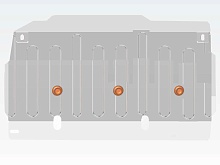 Защита топливного бака для Daihatsu Taft II