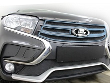 Защитная сетка радиатора верх 3 части для LADA (ВАЗ) Granta I Рестайлинг