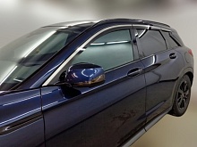 Дефлекторы окон с хром накладками 2D 6 шт для Infiniti QX50 II