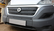 Зимняя заглушка радиатора к съемной сетке низ (2 части) для Fiat Ducato III Рестайлинг