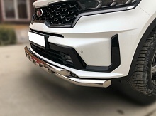 Защита переднего бампера G d60/60 мм для Kia Sorento IV