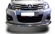 Защита переднего бампера d60 мм для Great Wall Hover H3 I