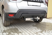 Фаркоп Pt group с типом шара E с нерж.накладкой для Renault Duster II