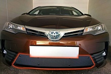 Зимняя заглушка радиатора к съемной сетке для Toyota Corolla XI (E160, E170,Е180) Рестайлинг