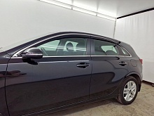 Дефлекторы окон с хром накладками 2D 6 шт (для кузова хэтчбек) для Kia Ceed III