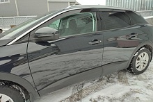 Дефлекторы окон 2D 6 шт для Peugeot 3008 II