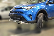 Защита переднего бампера d60 мм для Toyota RAV4 IV (XA40) Рестайлинг