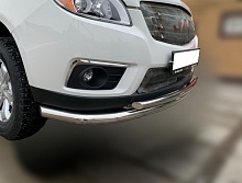 Защита переднего бампера двойная d60/42 мм для JAC T6