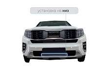 Защитная сетка радиатора низ для Kia Mohave I Рестайлинг 2