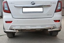 Защита заднего бампера угловая большая d53 мм для Lifan X60 I