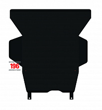 Защита картера и КПП для Acura EL I