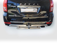 Защита заднего бампера d60 мм для Haval H9 I