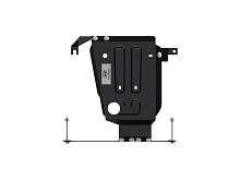 Защита редуктора для Kia Sorento IV