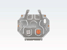 Защита картера и КПП для Mitsubishi Outlander III Рестайлинг 3