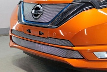 Защитная сетка радиатора низ 2 части для Nissan Note II Рестайлинг