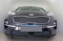 Комплект сеток black низ с датчиком ACC, верх и центр для Kia Sportage IV Рестайлинг