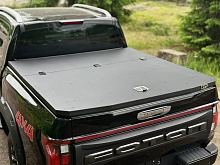 Крышка кузова алюминиевая черная Premium для Foton Tunland V7 I