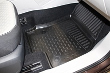 Коврики 3D в салон полиуретан 4шт для Hyundai Grandeur V