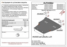 Защита картера и КПП для Toyota Ist I