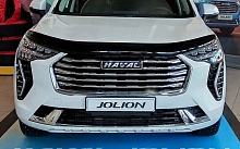 Дефлектор капота темный для Haval Jolion I Рестайлинг