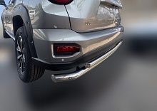 Защита заднего бампера угловая d60 мм для Haval H7 I